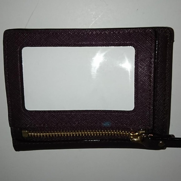 Kate Spade Mahogany Laurel Way Mahogany Leather Wallet - Picture 7 of 9